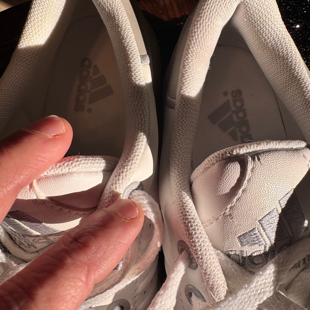 Adidas White Women's Sneakers - Picture 11 of 11